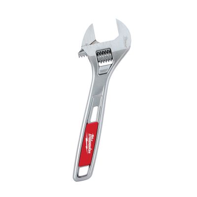 Milwaukee 6 in. Chrome Plated Adjustable Wrench