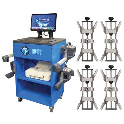 Atlas Edge 501 Wireless 8 Camera Alignment Machine with 4-Point Clamps