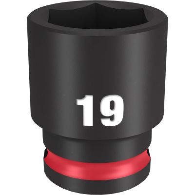 SHOCKWAVE Impact Duty? 3/8"Drive 19MM Standard 6 Point Socket