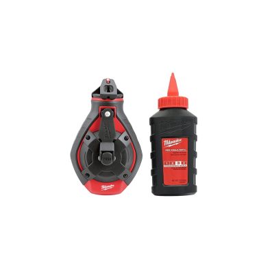 100 Ft. Bold Line Chalk Reel - Red Chalk