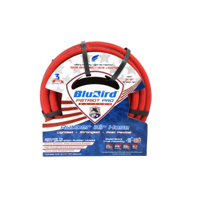 BluBird Patriot Pro Air Hose 3/8 in. x25 ft. 300 P