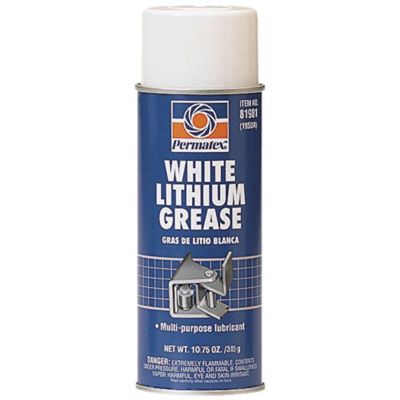 16 oz. White Lithium Grease Aerosol Can (Case of 12 Cans)