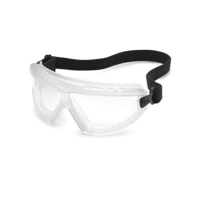 Wheelz Safety Glasses, Clear Frame Frame and Clear Anti-Fog Lens