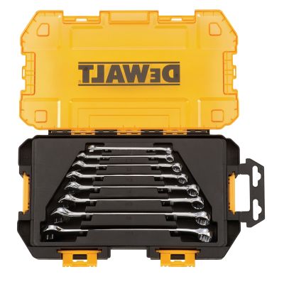 DeWalt 8-Piece Combination Fractional SAE Wrench Set