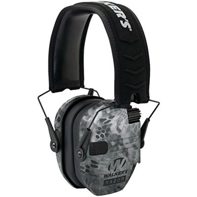 Razor Slim Electronic Earmuff, Kryptek Camo