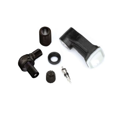 Schrader 90? Programmable EZ-sensor (Clamp-In, 314.9/315/433MHz) with Black Angled Valve
