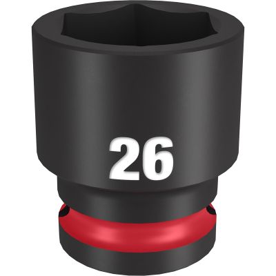 SHOCKWAVE Impact Duty? 1/2"Drive 26MM Standard 6 Point Socket
