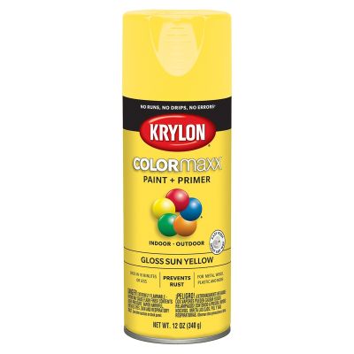 Gloss Sun Yellow; 12 oz. Aerosol