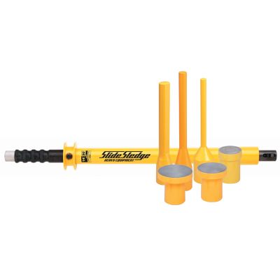 Heavy Equipment Slide Sledge 21 lb. Slide Hammer Kit with 6 Pin Drivers