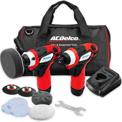 ACDelco G12 Series 12V Lith-Ion 2-Tool Polisher Combo