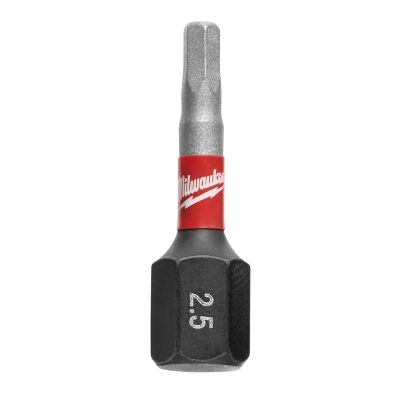 SHOCKWAVE Impact Hex 2.5MM Insert Bits (Bulk 25)