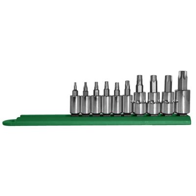 10 Piece Tamperproof TORX Socket Bit Set