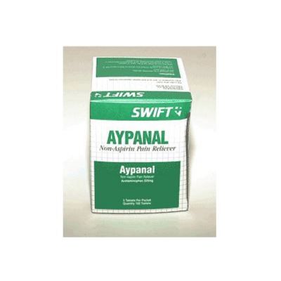 Aypanal Non-Asprin 2-count Pain Reliever (Pack of 50)