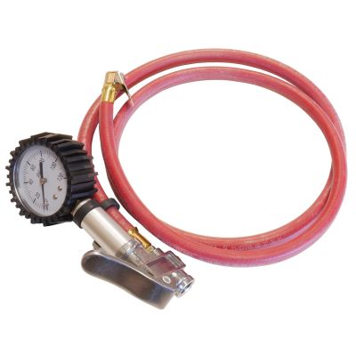 Master Air Gauge with 5' Hose, 0-120 psi