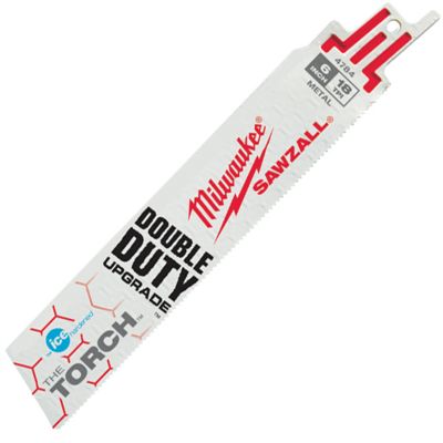 Milwaukee 100-Pack of 6 in. with 18 TPI The Torch Ice Hardened SAWZALL Blades