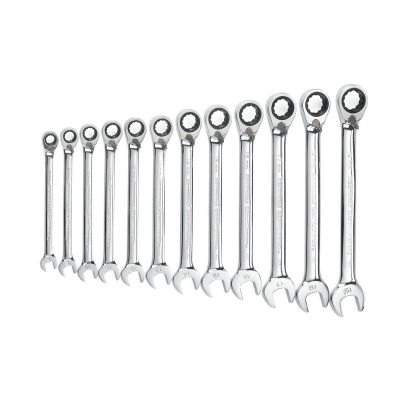 12-Piece Metric Reversible Combination Ratcheting GearWrench Set