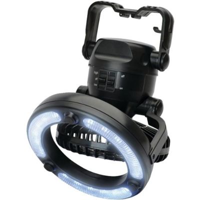 Portable Fan Light 18 LED / Intergrated hook / D B