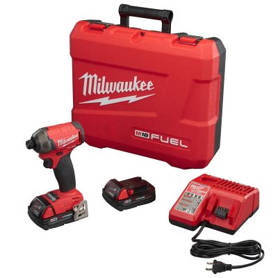 M18 FUEL SURGE 1/4" HEX HYDRAULIC DRIVER (2) 2.0 BATT KIT