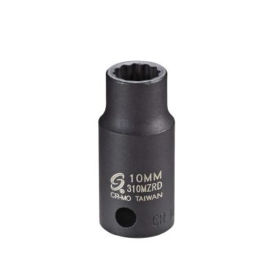 Sunex 3/8 in. Drive 10mm 12-Point Semi-Deep Impact Socket