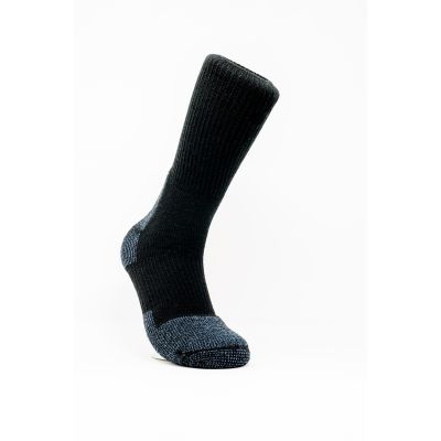 Redback Boots Cushion Sock 6-Pack Work Black Crew, Size XL