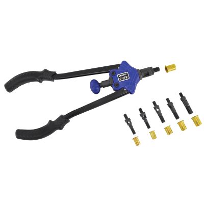 Astro Pneumatic XL Nut/Thread Setting Hand Riveter Kit 1/2 in. Capacity
