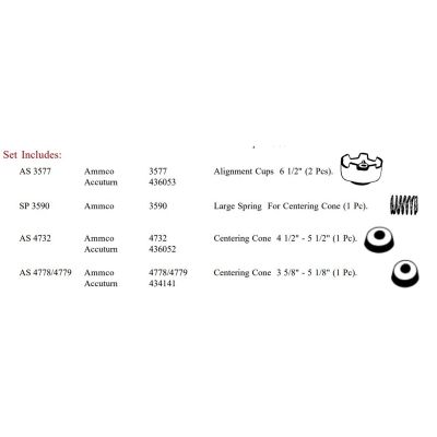 5-pc Light and Medium Truck Adapter Set,
