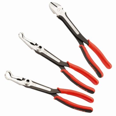 Sunex Tools 3-Piece Heavy Duty Hose Gripper and Cutting Pliers Set