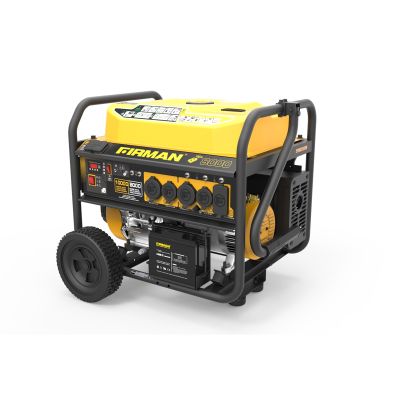 Open Frame 10000/8000W Remote Start Gasoline Powered Portable Generator with Wheel Kit