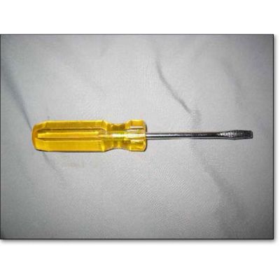 Flat Blade Screwdriver; 1/4 x 4"
