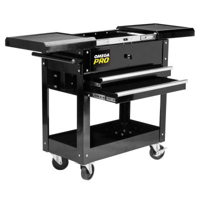 Omega Pro 2-Drawer Tool Cart w/ Sliding Top
