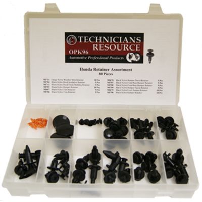 80-pc Honda Retainer Assortment