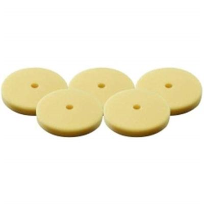 Milwaukee 5-Pack of 7 in. Yellow Foam Polishing Pads