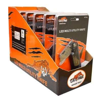 6PC Multifunction Utility Knife Display