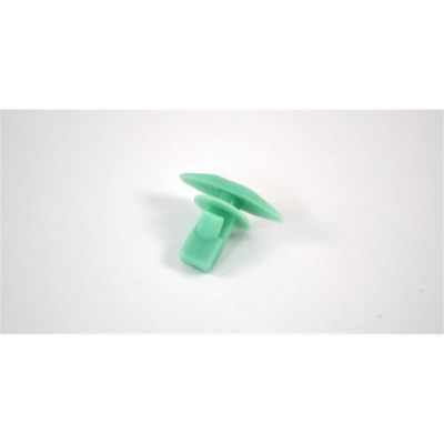 Green Nylon Weatherstrip Retainer, Head Diameter 5mm x 15mm (25/Bag)