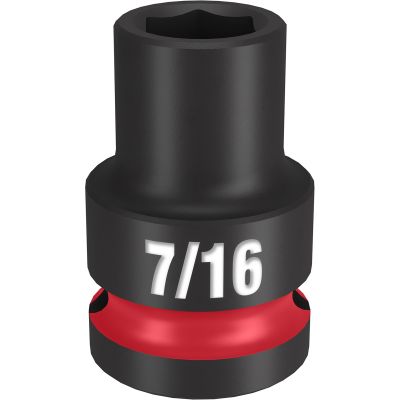 SHOCKWAVE Impact Duty? 1/2"Drive 7/16" Standard 6 Point Socket