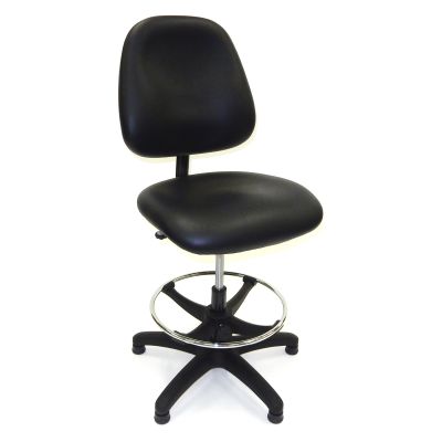 Workbench Chair -Vinyl Mid Back