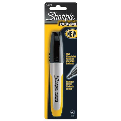 SHARPIE Professional Black Permanent Marker