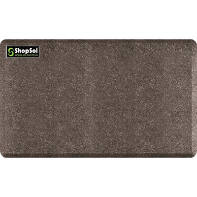 LDS Anti-Fatigue Mat Supreme, 5'x3', Mosaic Steel, 53