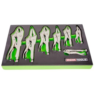 OEM Tools Locking Pliers 7-Piece Set