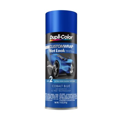 Custom Wrap Wet Look, Cobalt Blue