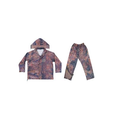2 PC CAMO RAIN SUIT 3X