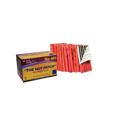 Black Jack 'The Hot Patch' Re-460 Permanent Tire Repair, 4" Large Diameter Refills (Box of 60)