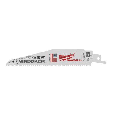 The WRECKER? Multi-Material SAWZALL? Blade 6" 7/11TPI BULK 25
