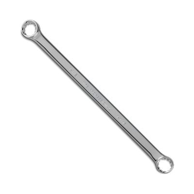 Box End Wrench, 1-1/16" x 1-1/8", 12 Point, 17-1/2" Long, Full Polish