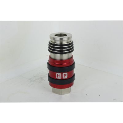 Pack of 5 Safety Exhaust Coupler, 3/8" Body, 3/8" FNPT