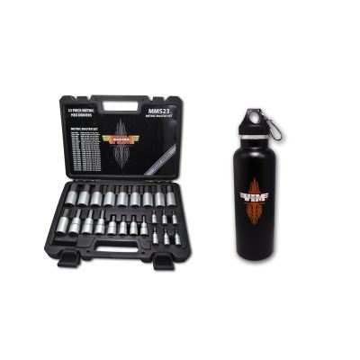 VIM Tools 23-Piece mm Hex Master Set and 24 oz Bottle