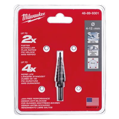 Step Drill Bit 4MM-12MM
