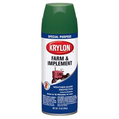 Krylon Farm/Implement Paints; Oliver Green; 12 oz.; Aerosol