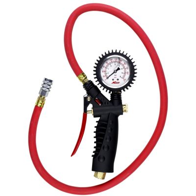 Inflator Gauge, Analog, Kwik Grip Chuck