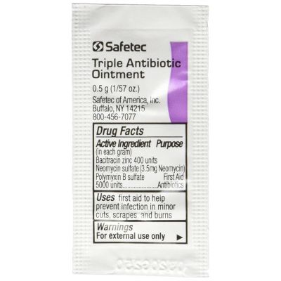 Triple Antibiotic Ointment .5 gram Packets (20/Box)